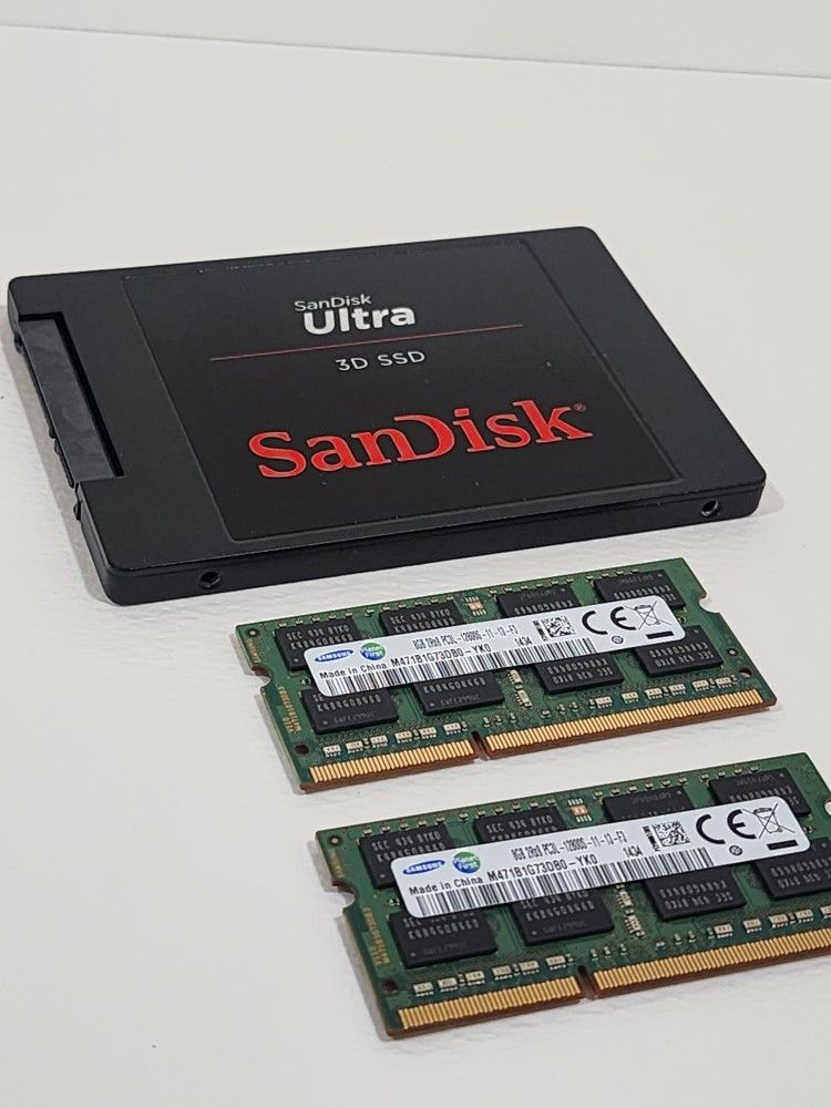 SSD 1Tb And RAM 16 Gb(2x8)