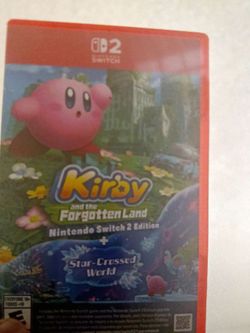 Kirby Nintendo switch 2 brand new game