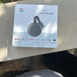 Google Chromecast brand new never used  works perfectly fine 