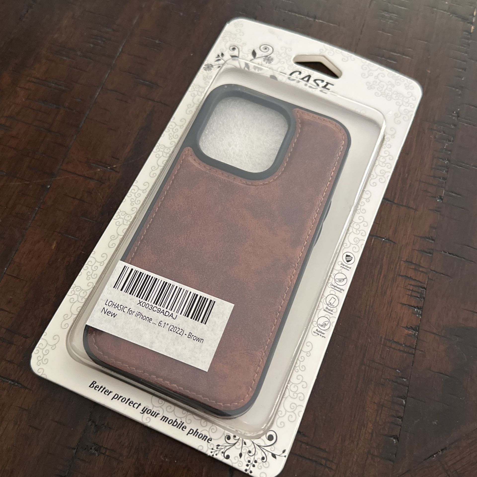 iPhone 14 pro leather Case