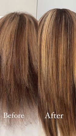 Keratin Hair Treatment Straightening