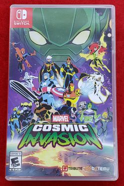 Marvel Cosmic Invasion Video Game For Nintendo Switch - Working