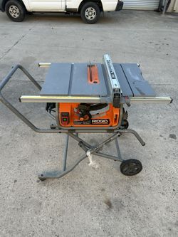 Ridgid Table Saw 