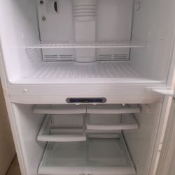 All White Refrigerator.