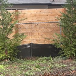 Metal Fence Free - You Will Need To Cut It Yourself 