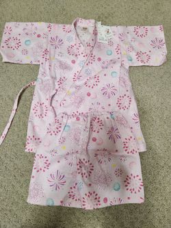 2 piece Japanese Kimono Set for Toddler