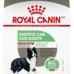 Royal Canin Digestive Care Medium Adult Breed  Canine Care Nutrition Dry Dog Food 17lbs