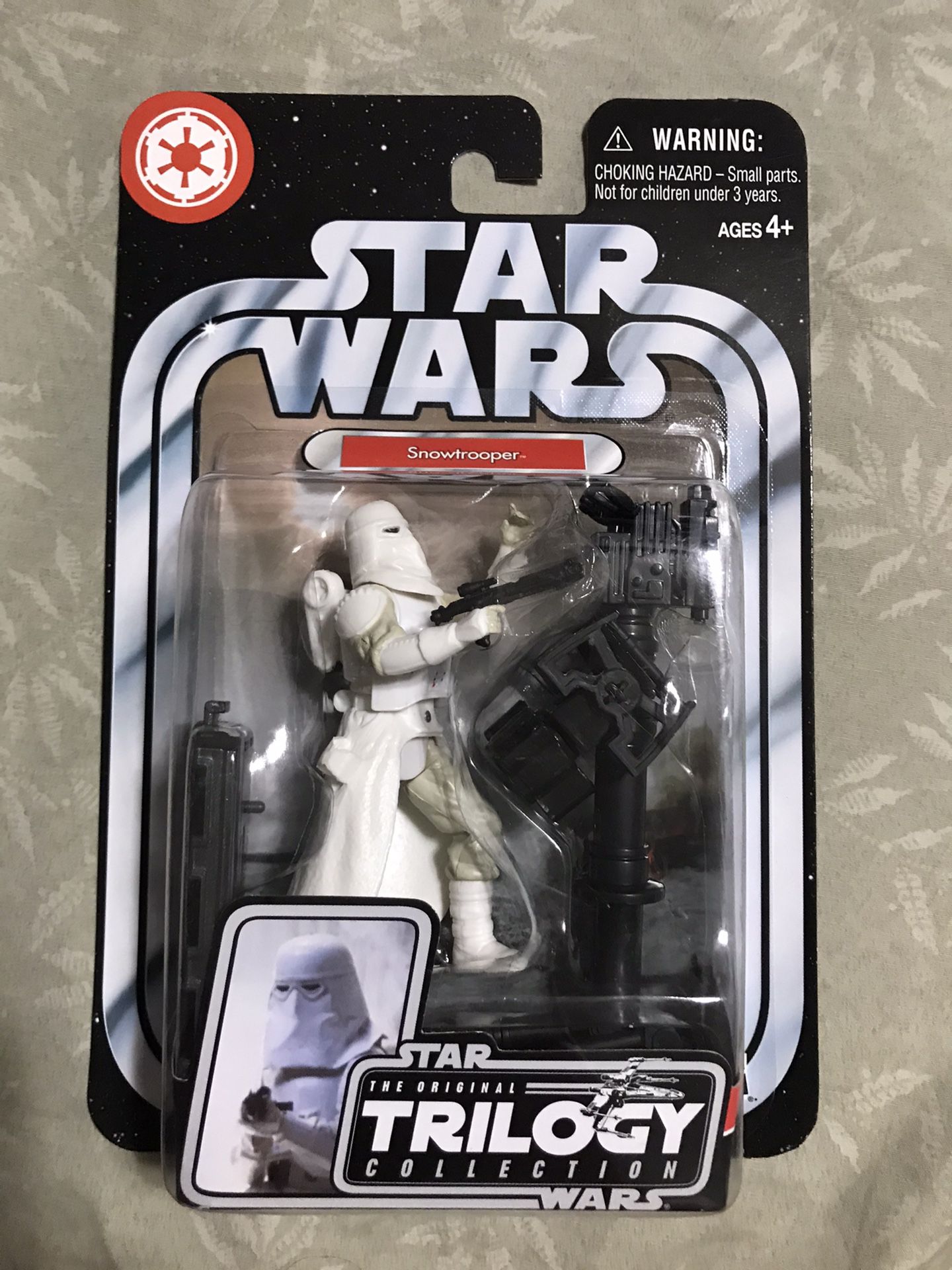 Star Wars, The Original Trilogy Collection Action Figure, Snowtrooper #25, 3.75