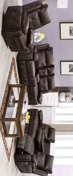 McKenzie Brown Reclining Living Room Set - Sofa -Loveseat