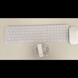 Brand New Apple Magic Keyboard w/ touch ID + Mouse