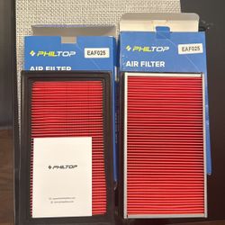 Air filter set for Nissan and Infinity cars