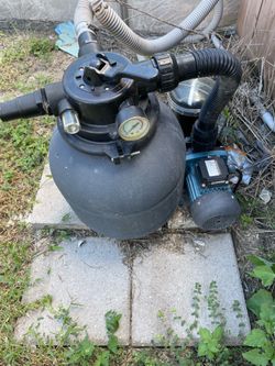Hayward Above Ground Pool Sand Pump.