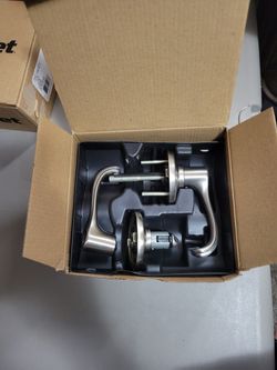 Privacy Door Satin Nickel