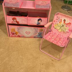 Toy Stand  And Chair 
