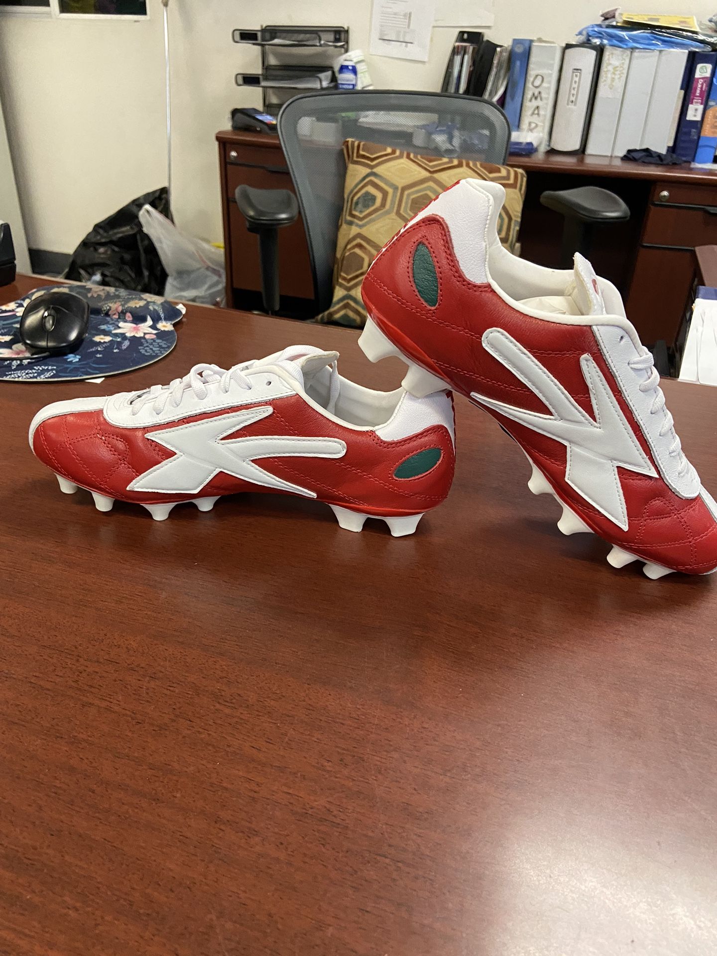 Zapatos Concord Tricolor De Piel Para Fútbol Soccer