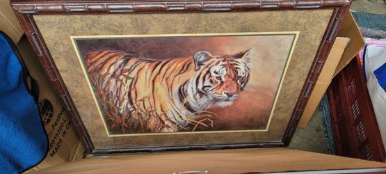 Tiger print wall art Home Interiors &Gifts