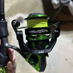 Fishing rod and reel