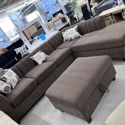 Sectional With Storage Ottoman ‼️ Only $849‼️