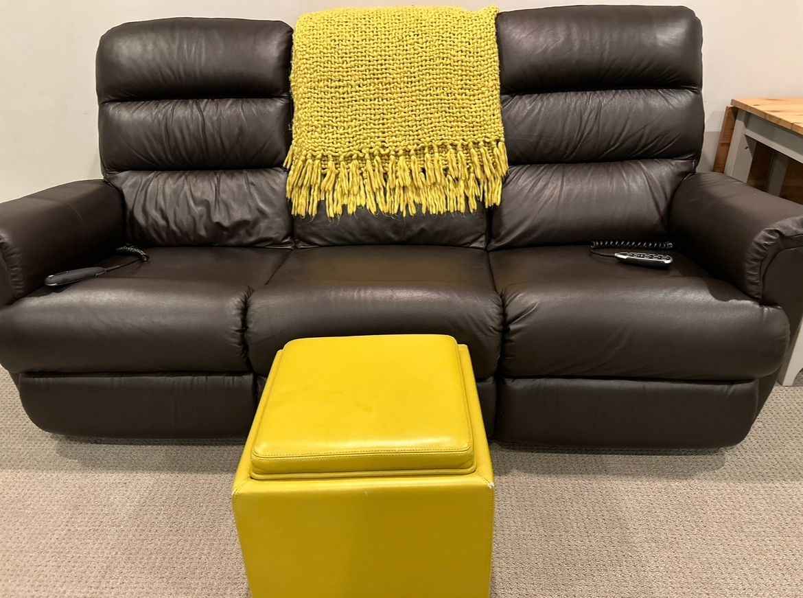 Electric Powered Recliner And Loveseat