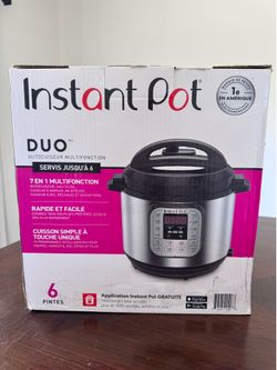 NEW Instant Pot DUO 6 quart