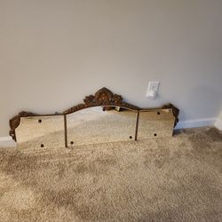 Antique Buffet/Sofa Mirror