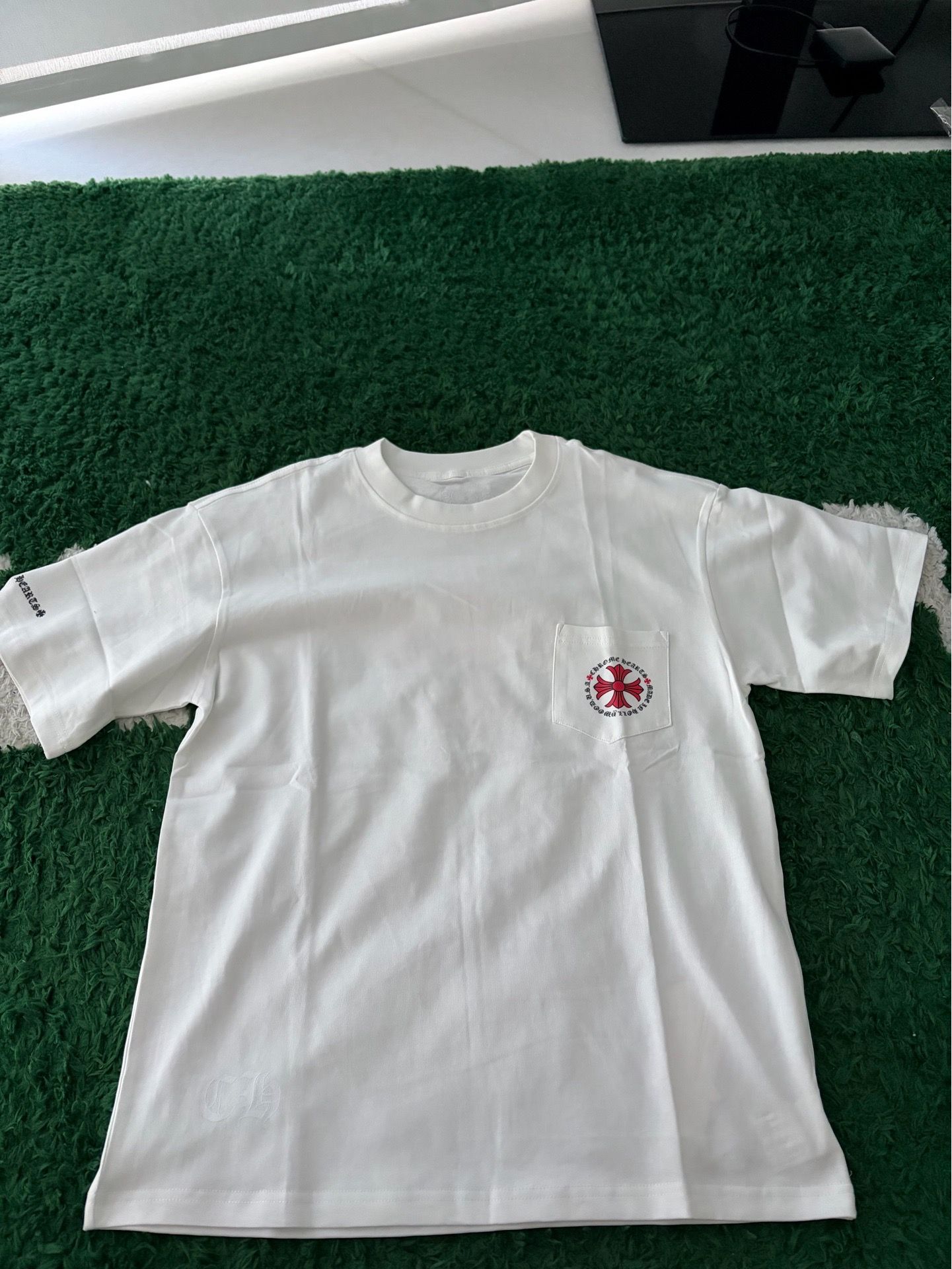 White chrome T-shirt