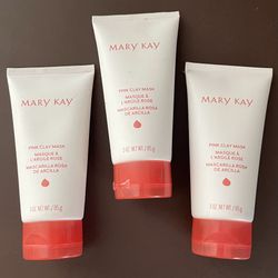 Mary Kay - Pink Clay Face Mask - Antioxident Properties - Full size-3 oz {THREE}