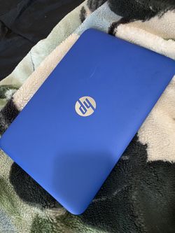 Hp blue laptop