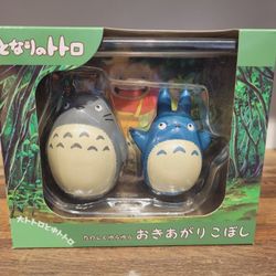 Ghibli My Neighbor Totoro Okiagari Koboshi Ornament Large, Medium Totoro New