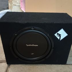 10" Rockford Fosgate R1L-1X10 Enclosure 