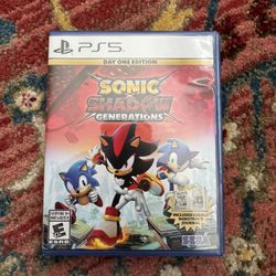 Sonic X Shadow Generations PS5