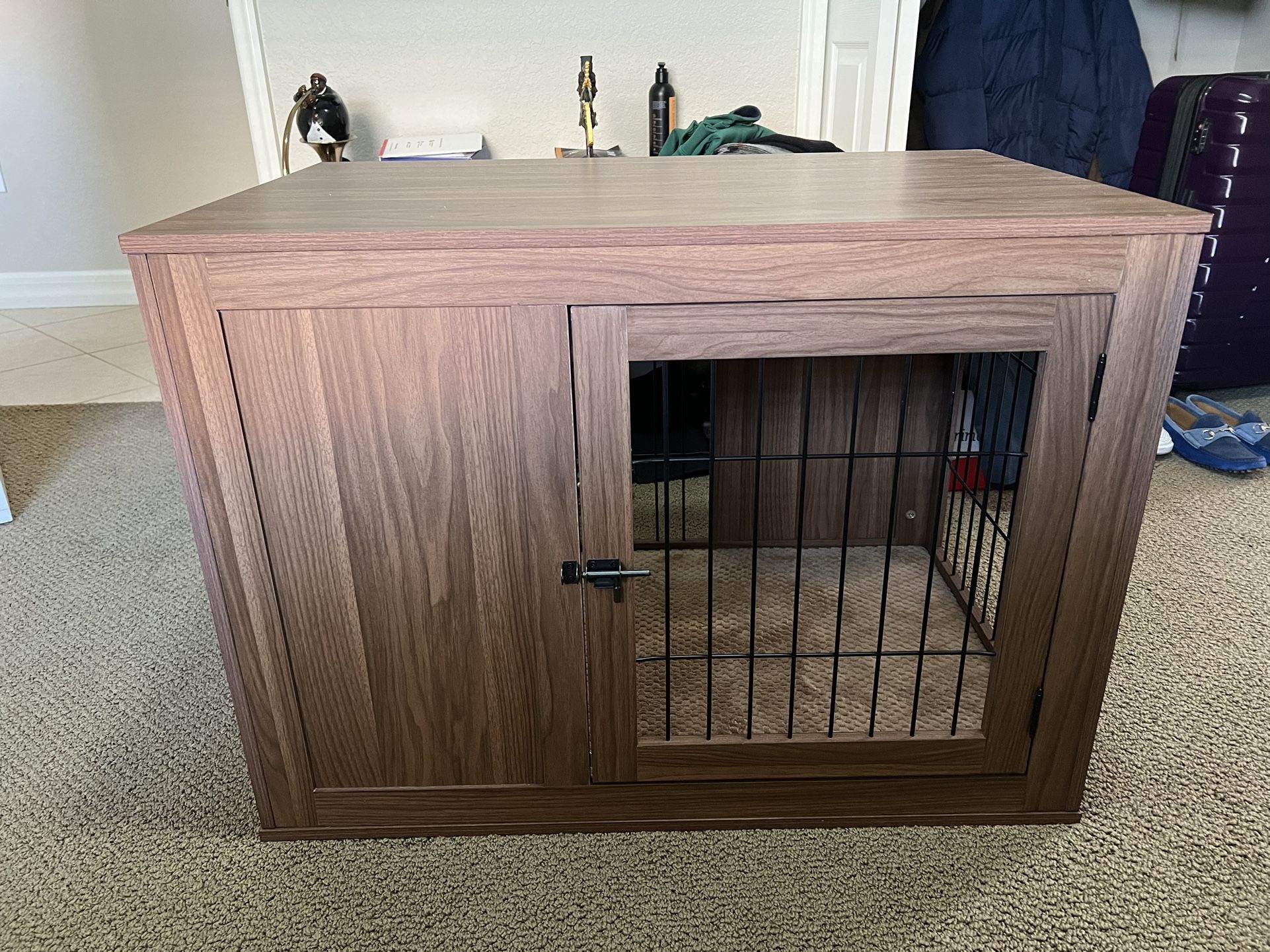 Wooden Luxury Dog Crate