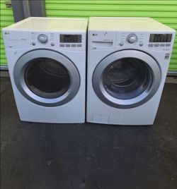 Frontload washer dryer lg set