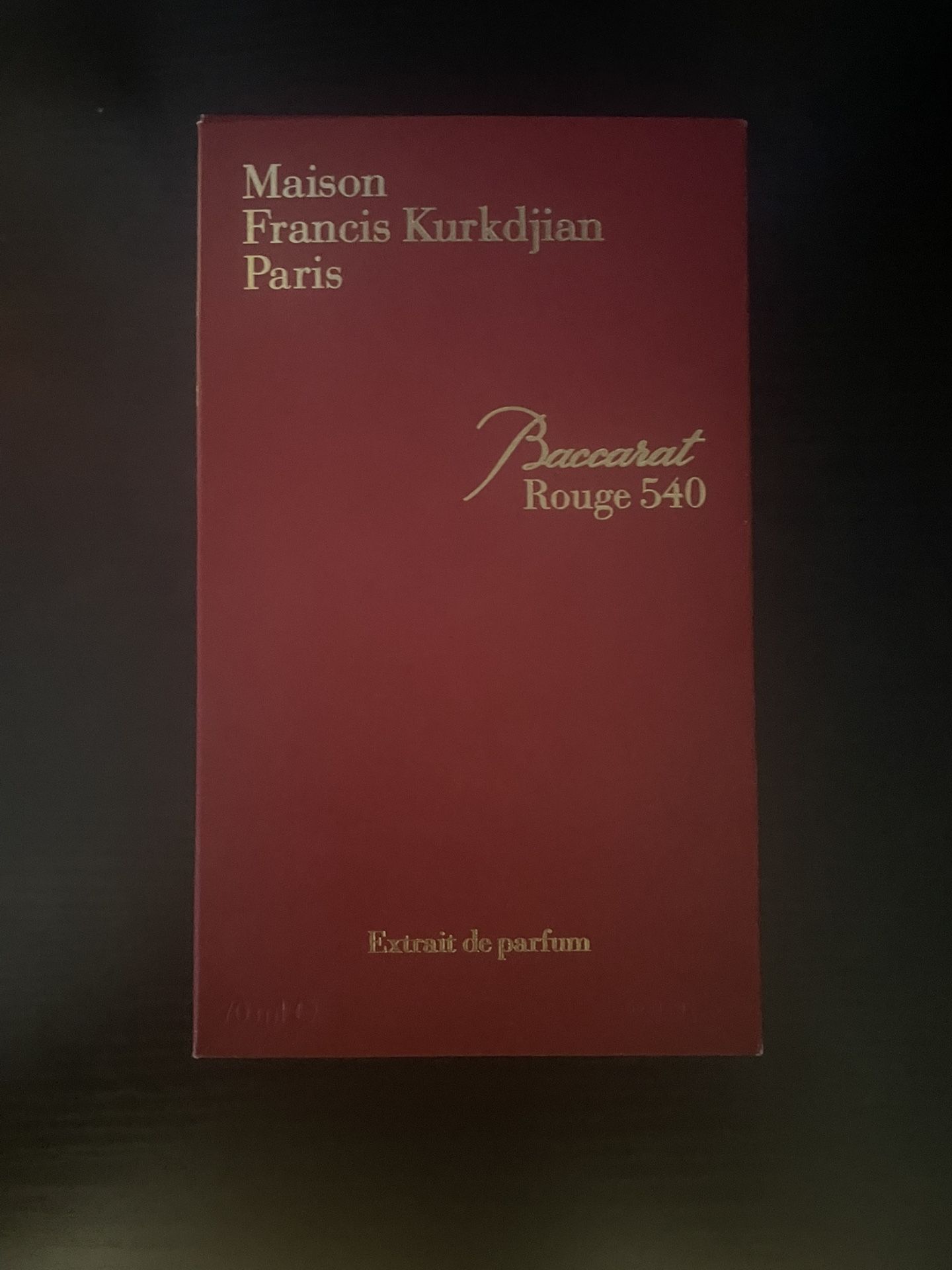 Baccarat Rouge 540