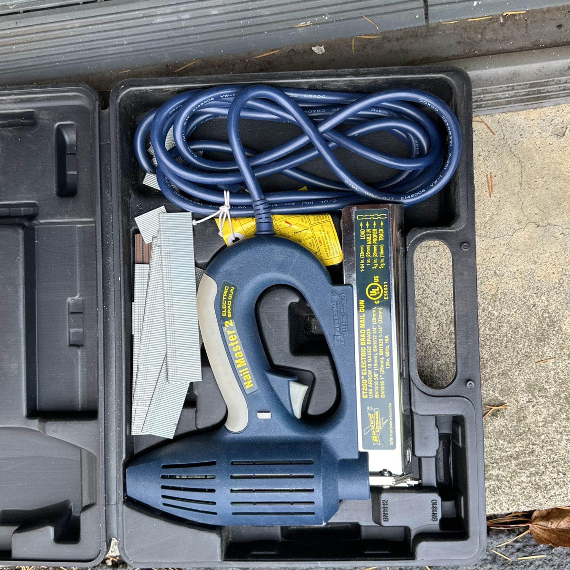 Arrow Electro Nail Master 2 Electric Brad Nail Gun ET200