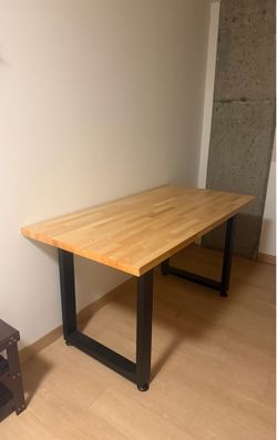 Butcher Block Desk