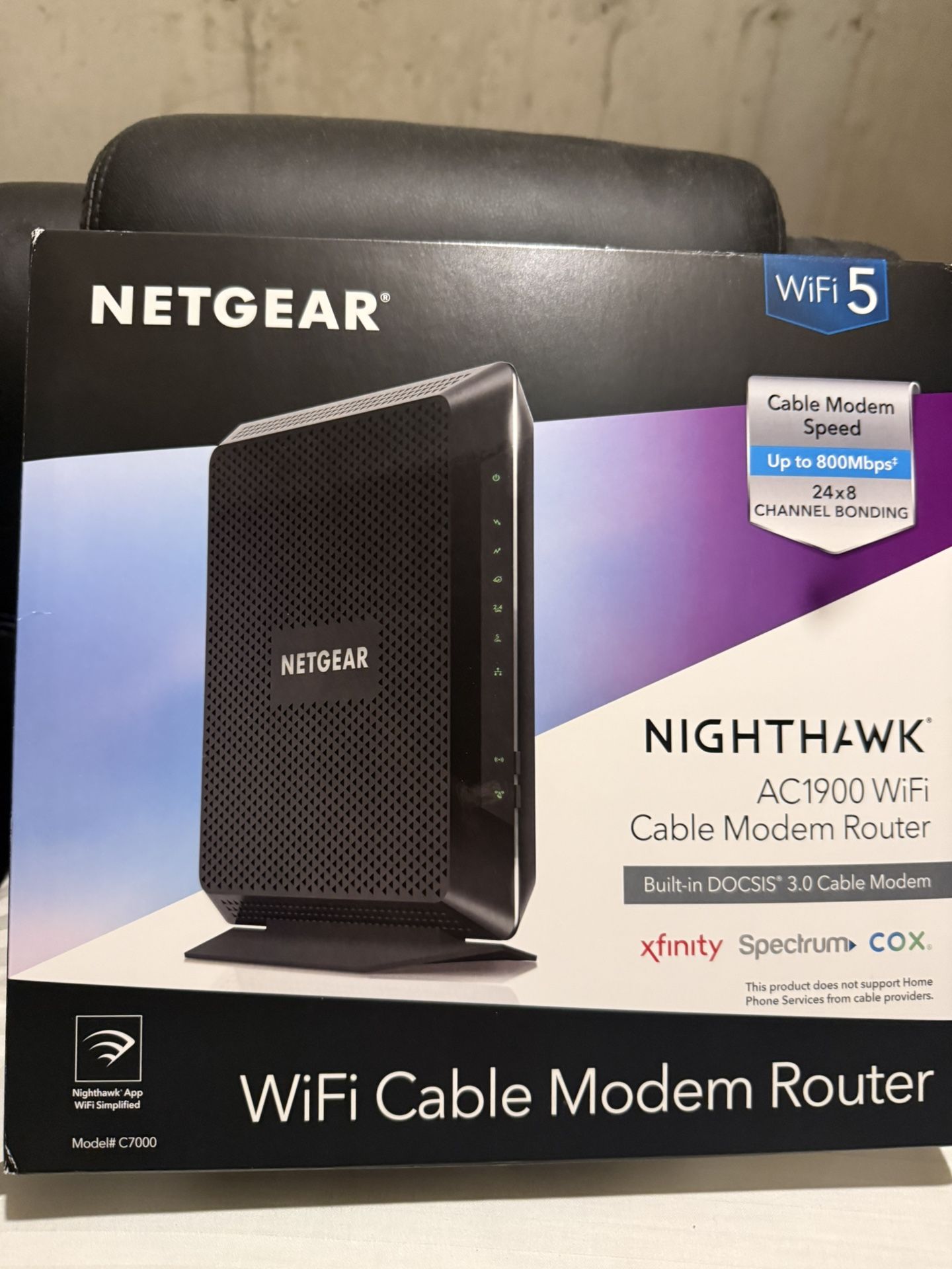 Modem Router Combo NETGEAR - Nighthawk AC1900 Router