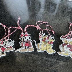 Disney Mickey Minnie Donald And Pluto Xmas 