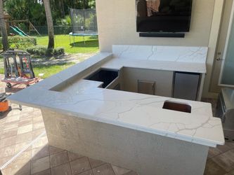 Cocina Moderna Encimera Hermosas Piedras De Granito Cuarzo Mármol . Kitchen And Bathrooms 