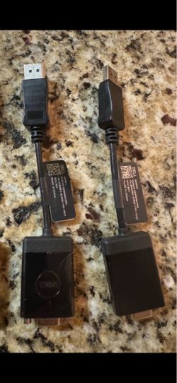 Dell Adapter - DisplayPort to VGA  “3 adapters”
