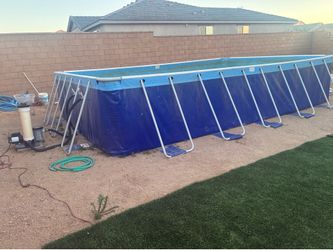 Above ground pool