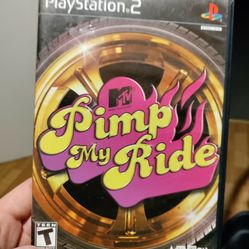 Pimp My Ride Playstation 2 Game 