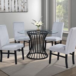 5 PCS DINING SET (BRAND NEW)