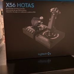 Logitech X56 Hotas Throttle And Stick