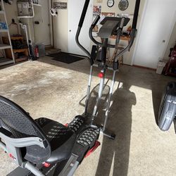 Bike/elliptical combo