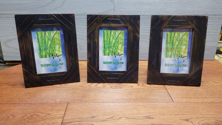 Bamboo Pictures Frame. 4x6