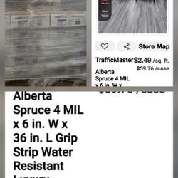 950sqft Traffic Master Floor New In Box Asking $850