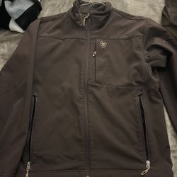 BROWN ARIAT JACKET (SIZE M)
