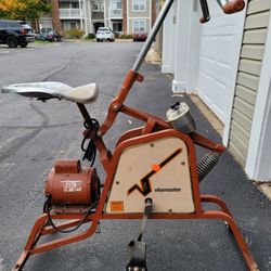 Antique Electric exercise bike.