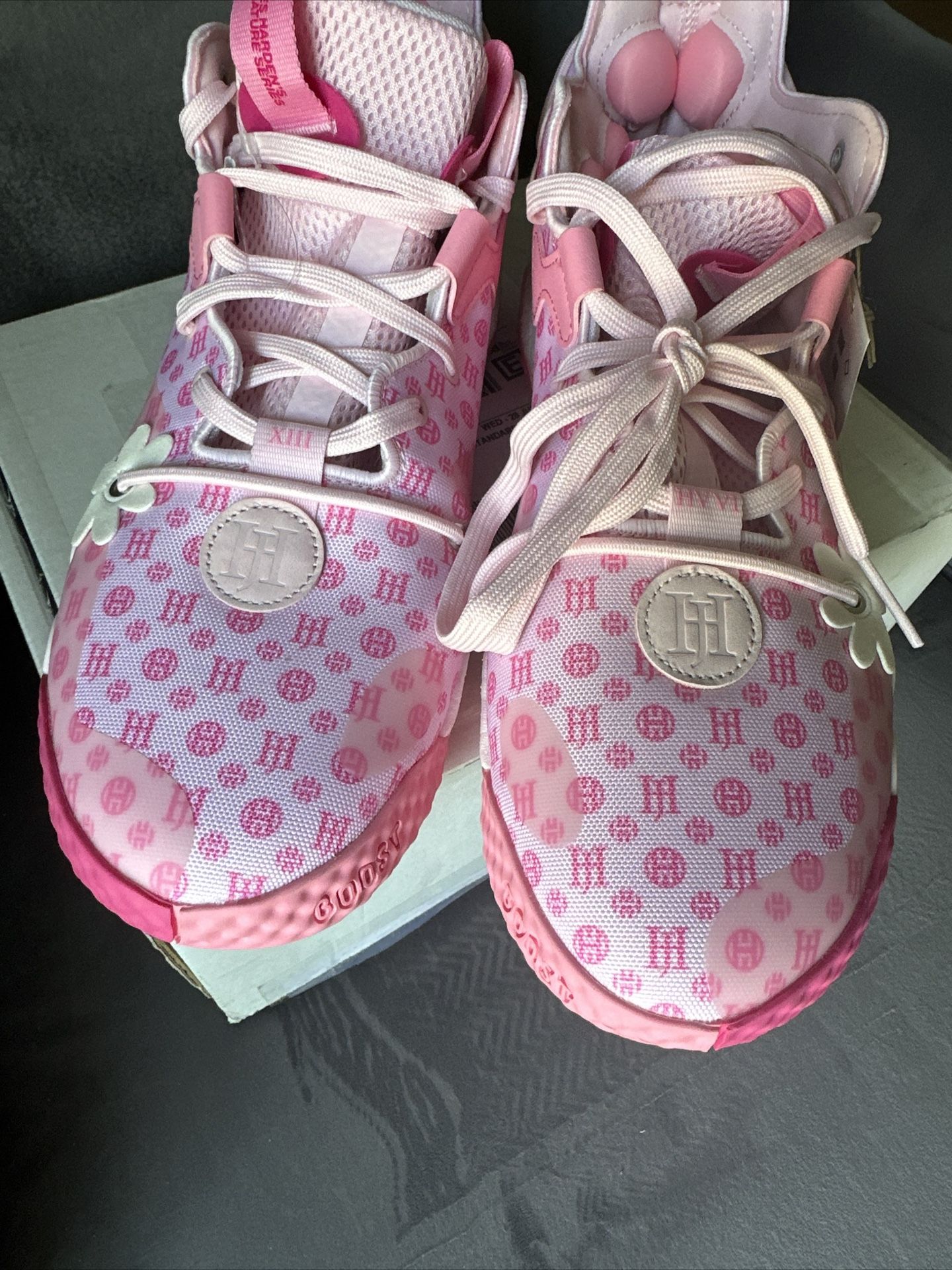 Adidas HARDEN Vol. 6 Monogram  Pink Cloud Basketball Shoes Men\'s Size 11 GW9033 1831d697b0494e359962e8a360f9e5  main image 2